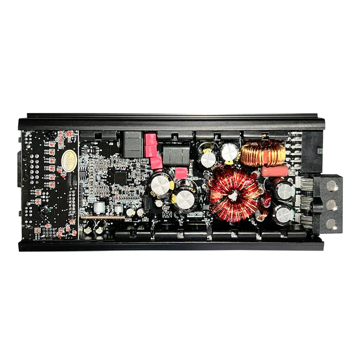VADM5 v2 (VADM5v2) 1500W Peak (750W RMS) V-Series Micro Full-Range Class D Compact 5-Channel Amplifier with Remote Bass Knob (Marine Certified)
