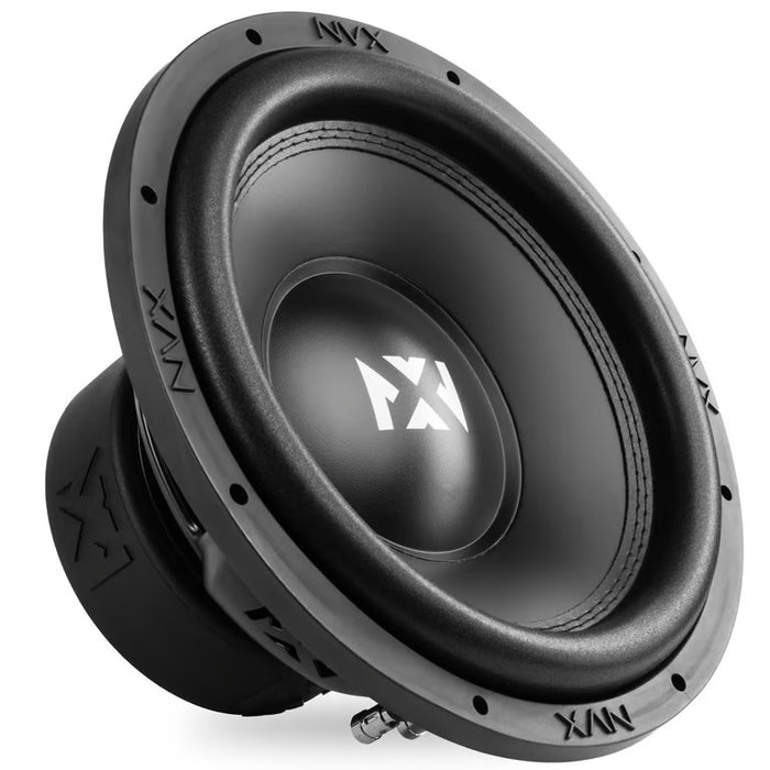 NVX Dual 12" Ported Complete Bass System w/ Sub Box, Amp, and Wiring Kit