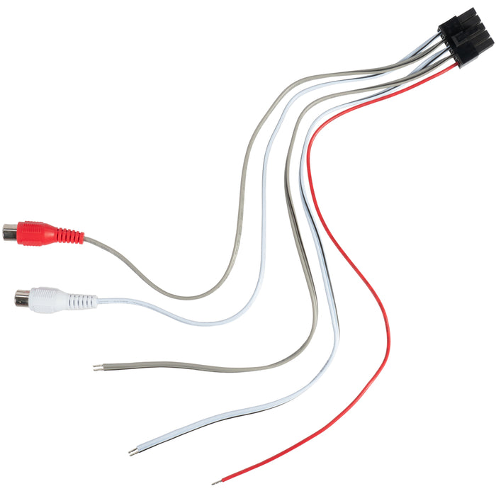 QBSTA 900W Peak (300W RMS) 11" Quick Bass Spare Tire Amplified Subwoofer System with Remote Bass Level Control and Amplifier Wiring Kit