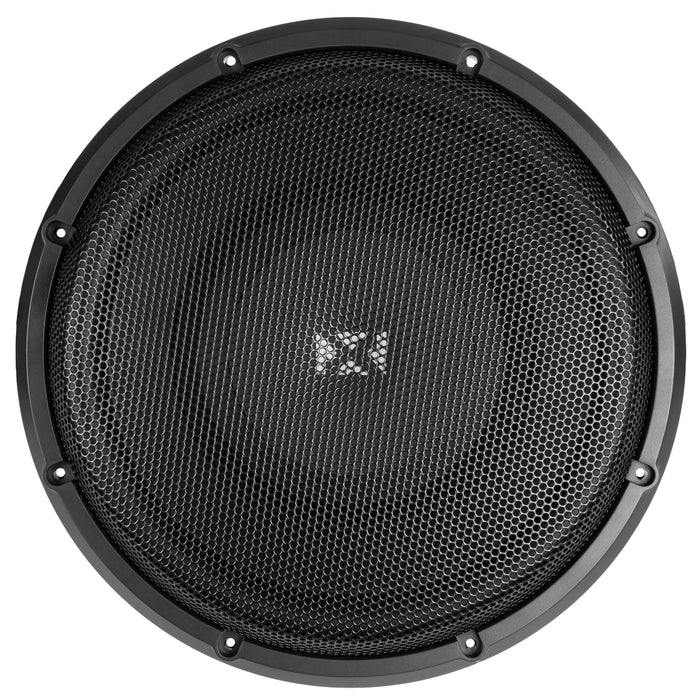 SQW104 1200W Peak (600W RMS) SQ-Series Shallow-Mount 10" Dual 4-Ohm Subwoofer