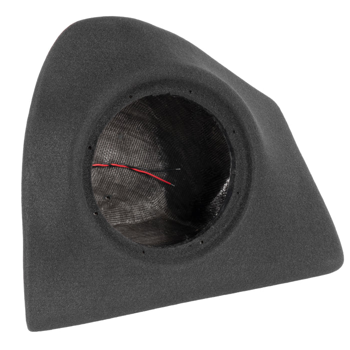 UBE-LEX-IS0613-G2 Custom Fit 10" Empty Sealed BOOST Subwoofer Enclosure for 2006-2013 Lexus IS250/IS350/ISF