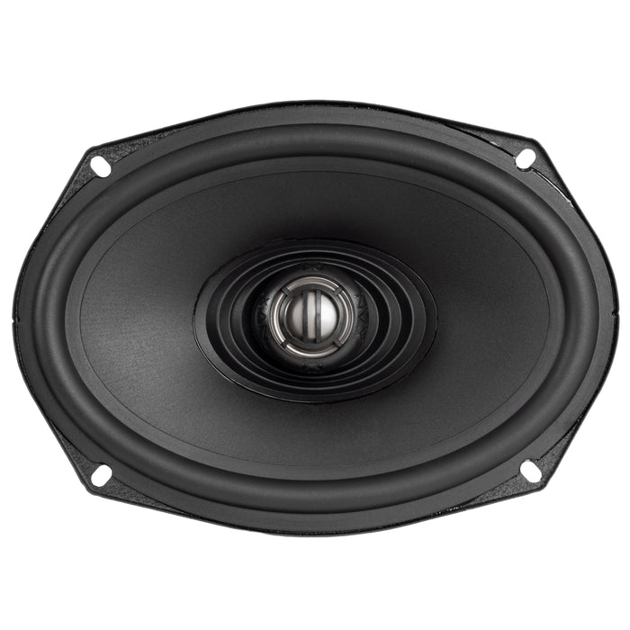XFHD69L 800W Peak (400W RMS) 6x9" XF-Series 2-Ohm Aftermarket Saddlebag Lid Speakers for Select 1998-up Harley Davidson Motorcycles